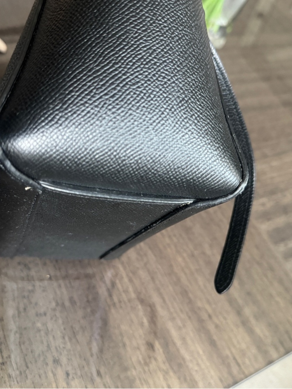 Celine Black Leather Nano Belt Bag with Gold Hardware - Picture 9 of 11